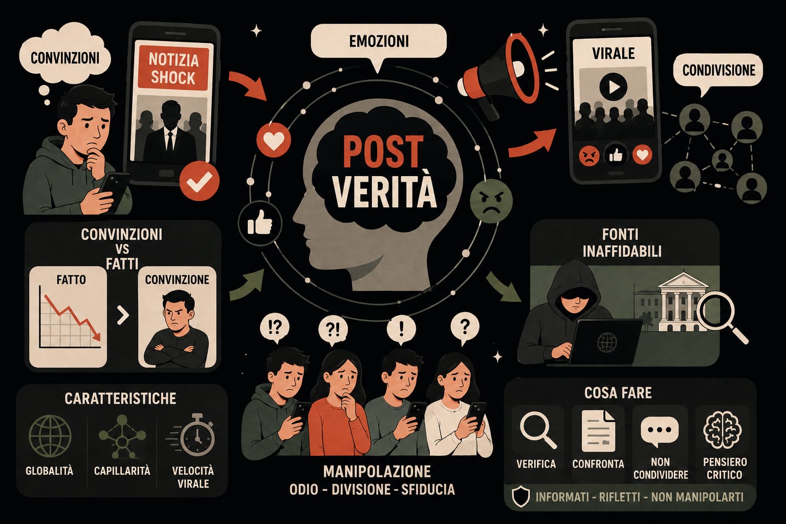 Post-verità: quando i fatti non bastano più